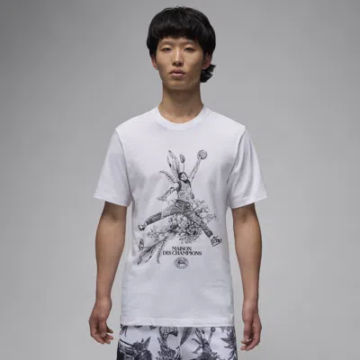 Jordan Men's  Sport Dri-fit T-shirt In White