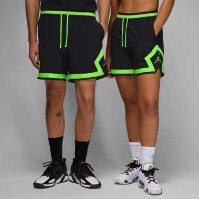Jordan Men's  Sport Dri-fit Woven Diamond Shorts In Black