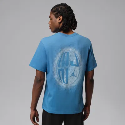 Jordan Men's  Sport Dri-fit Graphic T-shirt In Blue