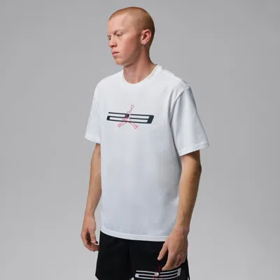 Jordan Men's  Sport Dri-fit T-shirt In White