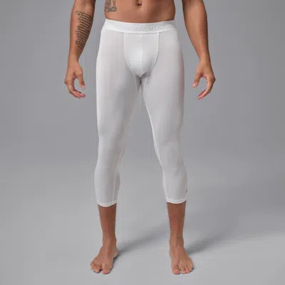 Jordan Men's  Sport Essentials Dri-fit 3/4-length Tights In White