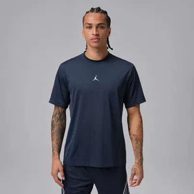 Jordan Men's  Sport Essentials Dri-fit Short-sleeve Top In Blue