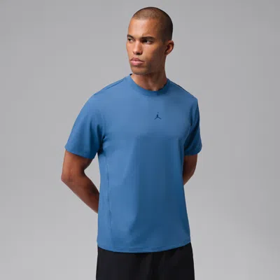 Jordan Men's  Sport Flightweight Dri-fit Short-sleeve Top In Blue