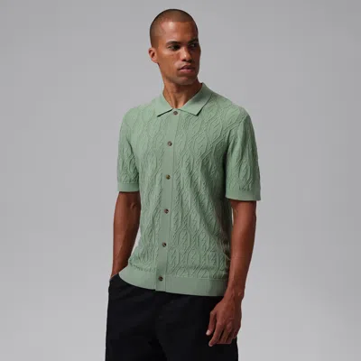 Jordan Men's  Sport Golf Button-down In Green