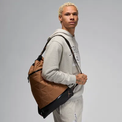 Jordan Men's  Sport Gym Sack (9.8l) In Brown