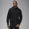 Jordan Men's  Sport Hoop Fleece Dri-fit Full-zip Hoodie In Black