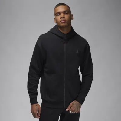 Jordan Men's  Sport Hoop Fleece Dri-fit Full-zip Hoodie In Black