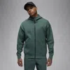 Jordan Men's  Sport Hoop Fleece Dri-fit Full-zip Hoodie In Green