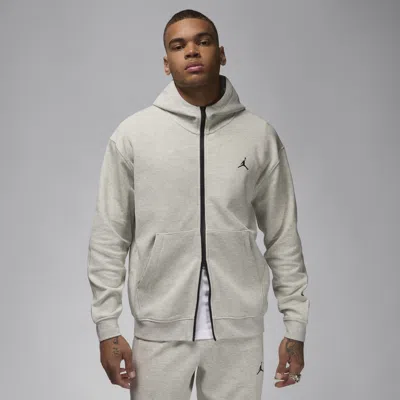 Jordan Men's  Sport Hoop Fleece Dri-fit Full-zip Hoodie In Grey