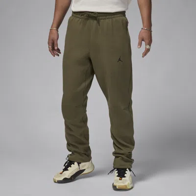 Jordan Men's  Sport Hoop Fleece Dri-fit Pants In Olive/black