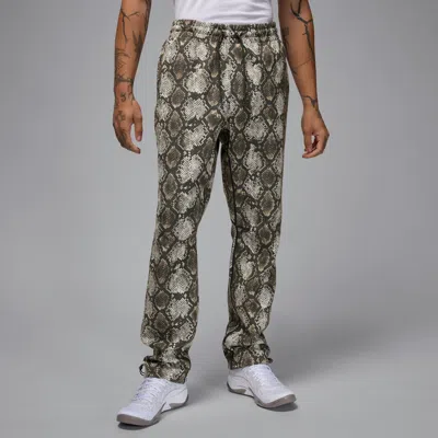 Jordan Men's  Sport Hoop Fleece Dri-fit Printed Pants In White