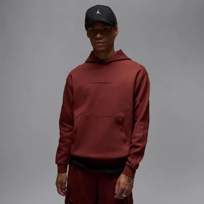 Jordan Men's  Sport Hoop Fleece Dri-fit Pullover Hoodie In Brown