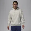 Jordan Men's  Sport Hoop Fleece Dri-fit Pullover Hoodie In Grey