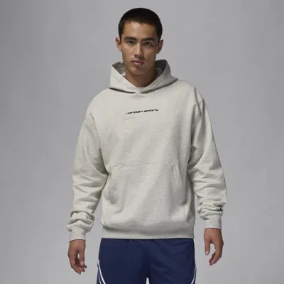 Jordan Men's  Sport Hoop Fleece Dri-fit Pullover Hoodie In Grey