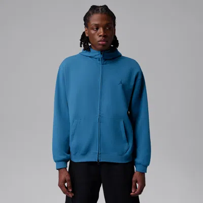 Jordan Men's  Sport Hoop Fleece Dri-fit Full-zip Hoodie In Blue