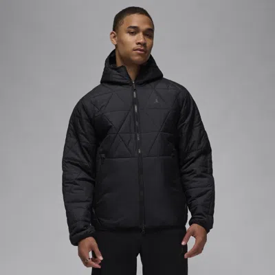 Jordan Men's  Sport Therma-fit Jacket In Black/black