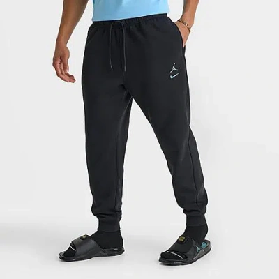 Jordan Men's Swoosh Brooklyn Fleece Jogger Pants In Black