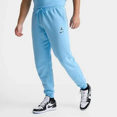 Jordan Men's Swoosh Brooklyn Fleece Jogger Pants In Blue