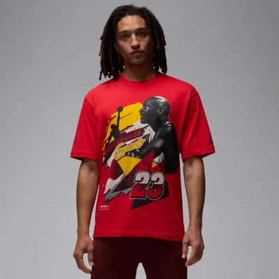 Jordan Men's  T-shirt In Red