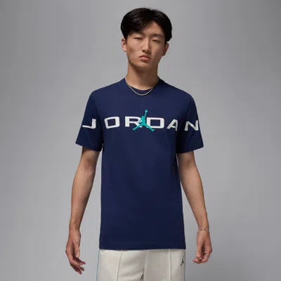 Jordan Men's  T-shirt In Blue