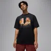 Jordan Men's  T-shirt In Black