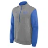 Jordan Men's Ucla Club  Brand College 1/2-zip Crew In Gray