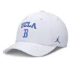 Jordan Men's White Ucla Bruins 2025 On-field Rise Performance Flex Hat In White