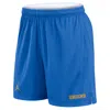 Jordan Men's White/blue Ucla Bruins Primetime Reversible Shorts In Blue