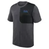 Jordan Men's Ucla Sideline Coach  Brand Dri-fit College Top In Gray