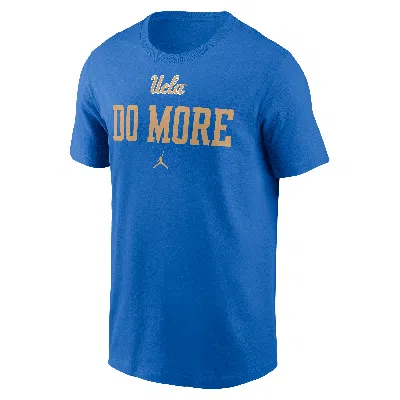 Jordan Men's Ucla Sideline Mantra  Brand Dri-fit College T-shirt In Blue