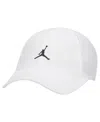 Jordan Jorand Men's White Club Performance Adjustable Hat In White