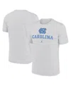 Jordan Men's White North Carolina Tar Heels Primetime Velocity T-shirt In White