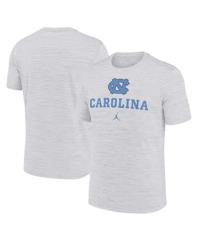 Jordan Men's White North Carolina Tar Heels Primetime Velocity T-shirt
