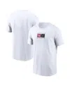 Jordan Oklahoma Campus Logo Swoosh Nike Men's College T-shirt In White