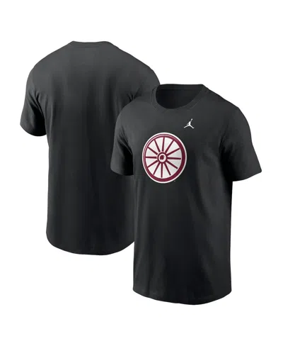 JORDAN MEN'S WHITE OKLAHOMA SOONERS PRIMETIME EVERGREEN ALTERNATE LOGO T-SHIRT