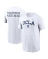 Jordan Men's White Ucla Bruins Blitz 2-hit T-shirt In White