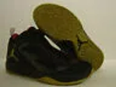 Pre-owned Jordan Mens 10.5 Nike  2011 Q Flight Yotr 454486 008 Deadstock Sneakers Shoes In Black