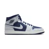 Jordan Men's Air  1 Mid Shoes In Blue