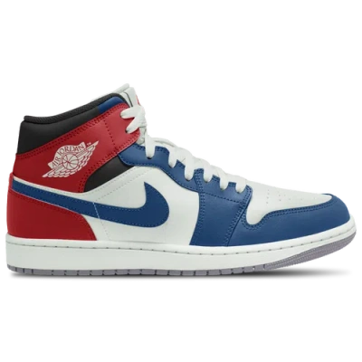 Jordan Mens Aj 1 Mid In Multi