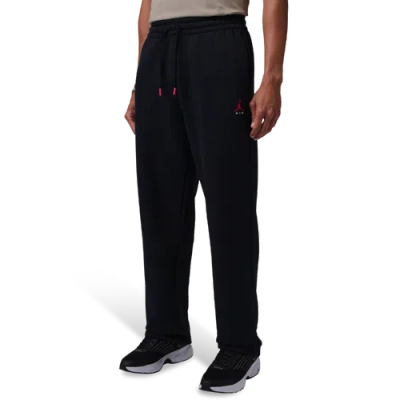 Jordan Mens Brooklyn Fleece Open Hem Pant In Animal Print