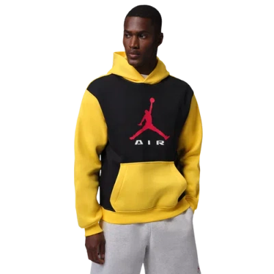 Jordan Mens Brooklyn Fleece Pullover In Black