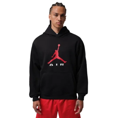 Jordan Mens Brooklyn Fleece Pullover In Black
