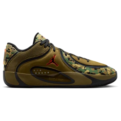Jordan Tatum 4 Camouflage Logo Sneakers In Multi