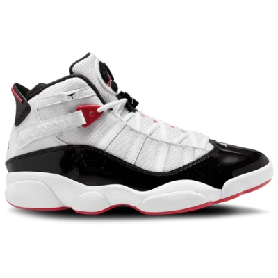 Jordan Mens  6 Rings In Varsity Red/white/black