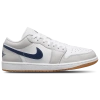 Jordan 1 Low Midnight Navy Neutral Grey In Gray
