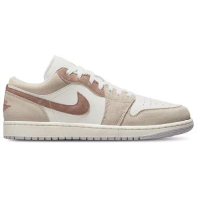 Jordan Kids' Mens  Aj 1 Low Se In Light Brown/arc/grey