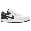 Jordan Mens  Aj 1 Low In White/black
