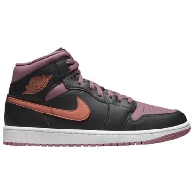 Jordan Air  1 Mid Se "sky J Mauve" Sneakers In Sky J Orange/sky J Mauve/black