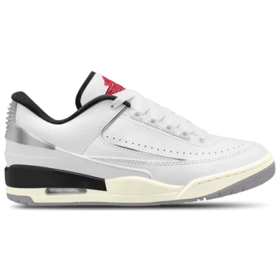 Jordan Mens  Aj 2/3 In White/fire Red