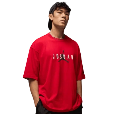 Jordan Mens  Brooklyn Air Oversized Crew In Multi